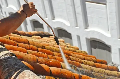 Nettoyage de toitures - Saint-Sauveur